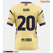 Moške Nogometnih dresov Barcelona Dani Olmo #20 Gostujoči 2025-26 Kratki rokavi